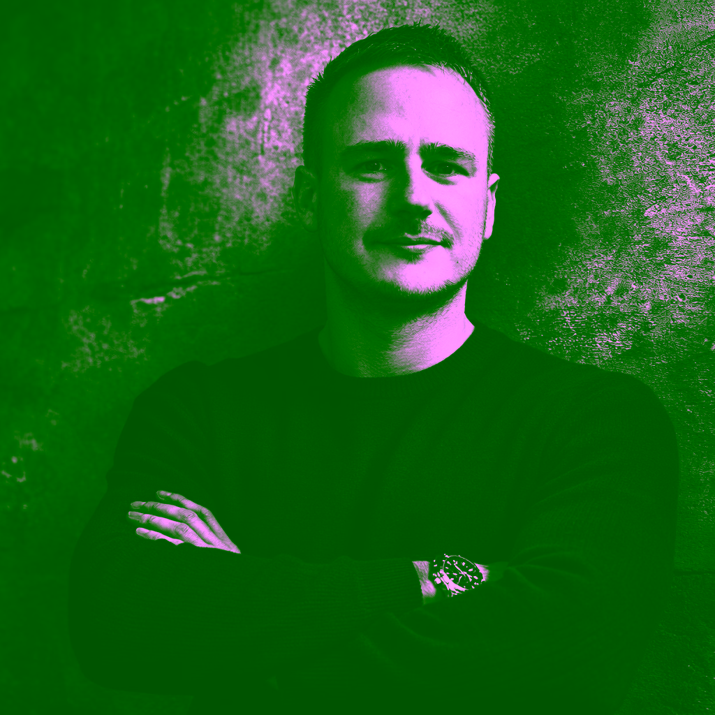 Schwarzweiß-Portrait von Patrick Thölken